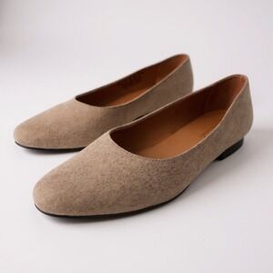 Ralph Lauren Tan Flats